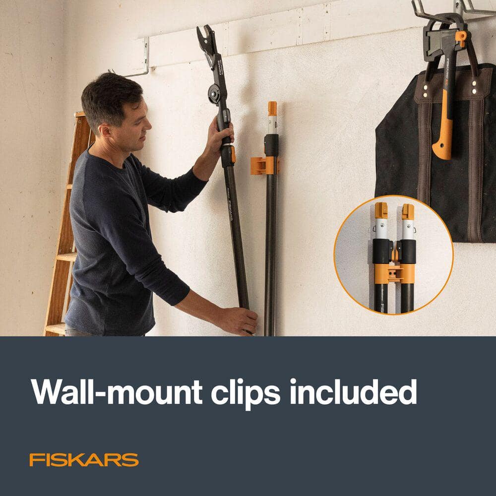 XtendControl 3 in. Steel Blade Tree Pruner Rotating Head Attachment and 3 ft. to 6 ft. Extendable Tree Pruner Pole - Hercitys