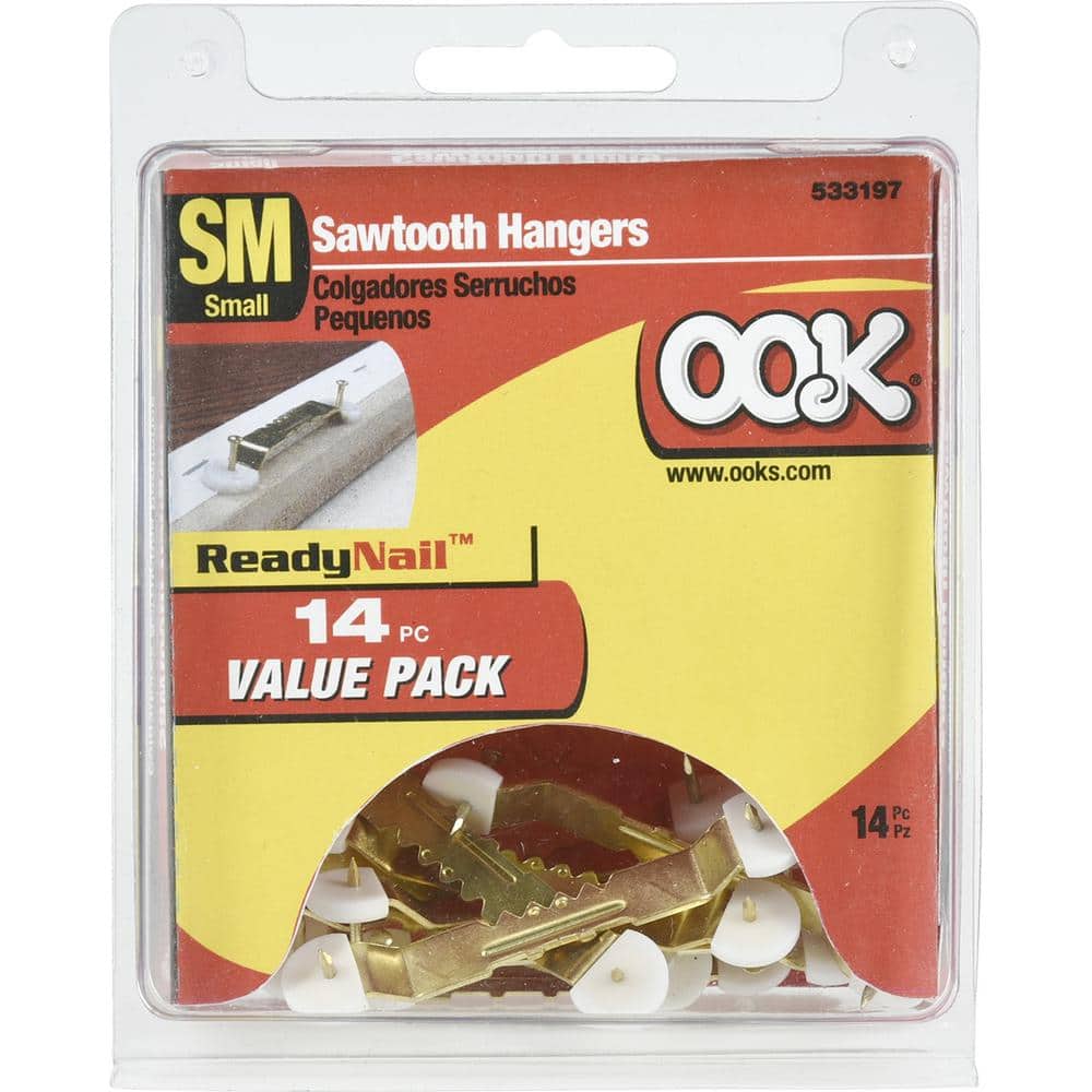 ReadyNail Small Sawtooth Hanger (1-Pack) - Hercitys