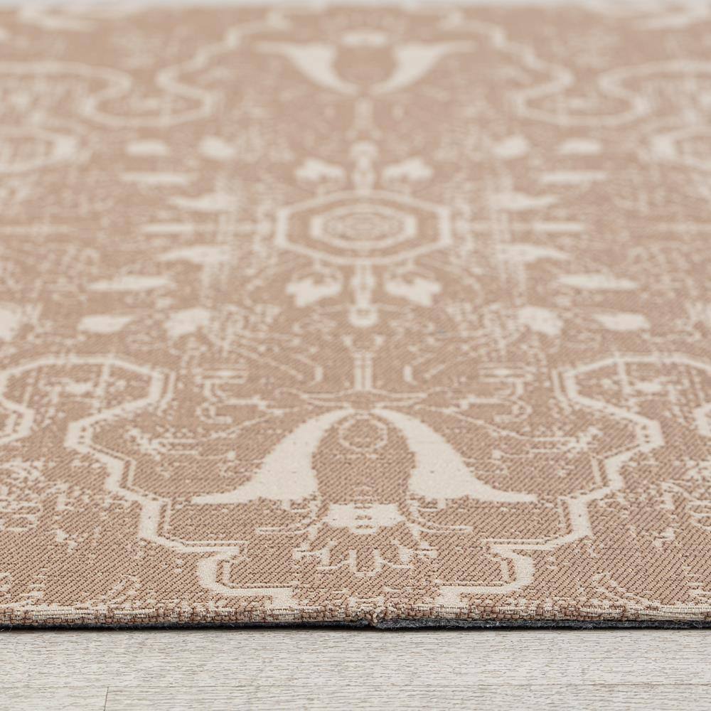 Tamanrasset Multi-Colored 54 in. x 40 in. Polyester Chair Mat - Hercitys