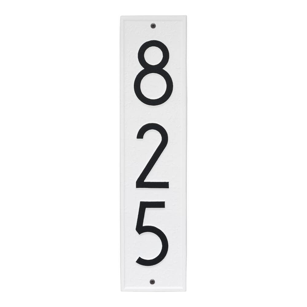 Delaware Modern Personalized Rectangle Vertical Wall Plaque - Hercitys