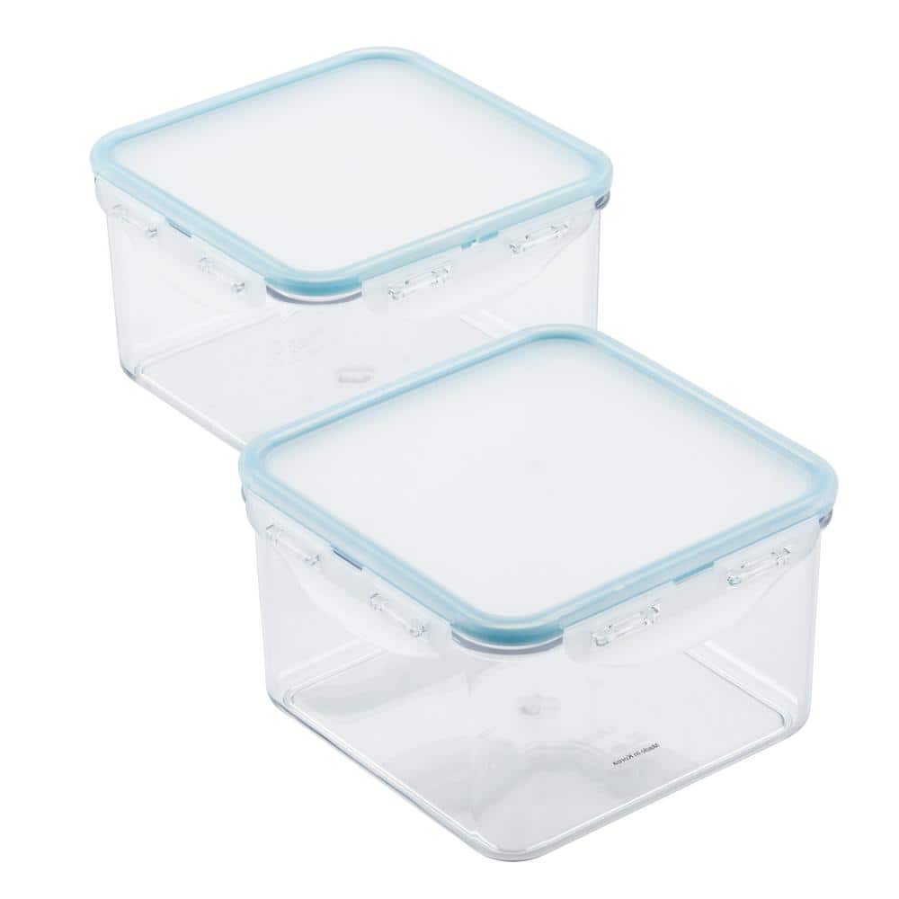 Tritan 2-Piece 44 oz. Square Food Storage Container Set - Hercitys