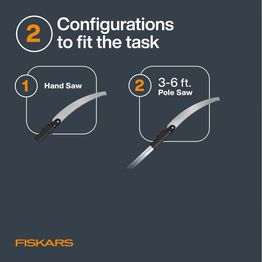 XtendControl 15 in. X1 Saw 6 ft. Interchangeable Tree Pruner - Hercitys