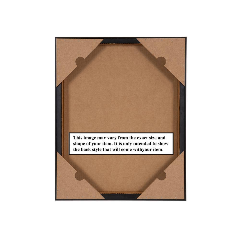 American Gnome I by Yvette St. Amant 33-in. W x 23-in. H. Canvas Wall Art Print Framed in White - Hercitys