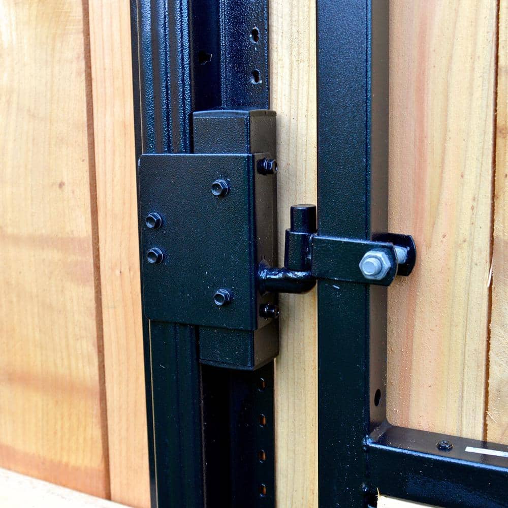 7 in. x 6 in. x 2 in. Gate Gap Adapter Kit for Mounting Hinges and Latches - Hercitys