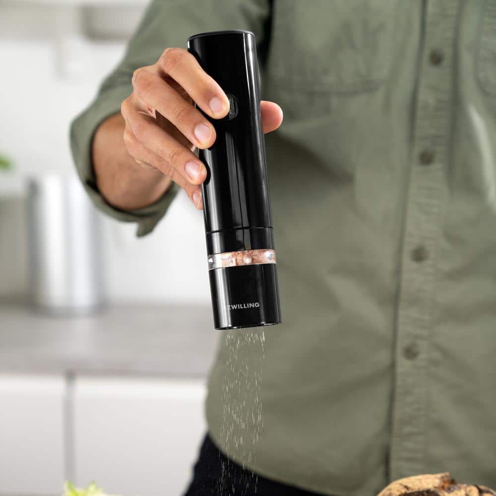 Enfinigy Black Electric Salt/Pepper Mill - Hercitys