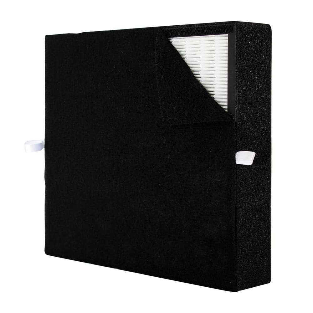 True HEPA Replacement Compatible with Alen FF50-VOC Air Filter for Allergies, Dust and Smoke, Chemicals, and VOCs - Hercitys