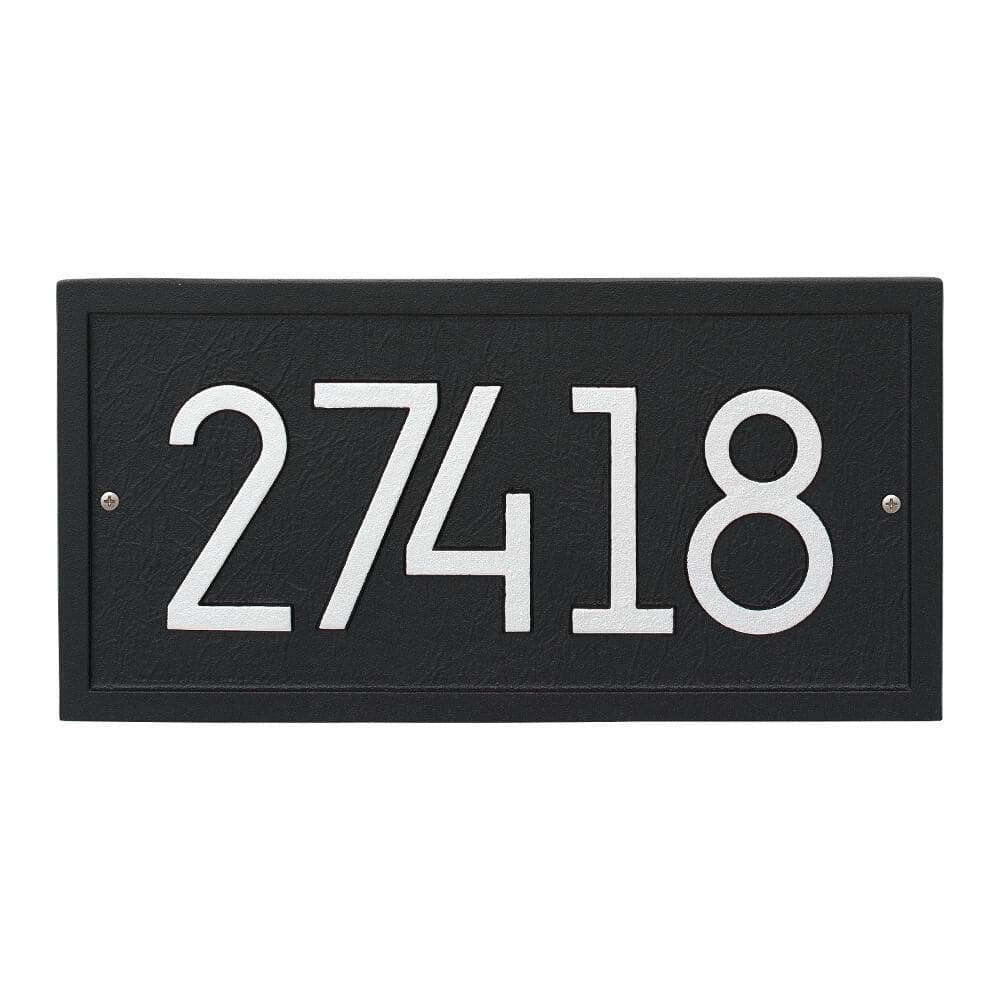 Rectangle Modern Personalized Rectangle Wall Plaque - Hercitys