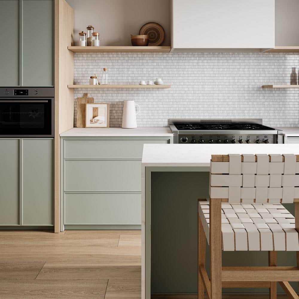 Arrowhead Rectangle 10 in. x 60 in. Matte Honey Porcelain Floor Tile (16.15 sq. ft./Case) - Hercitys