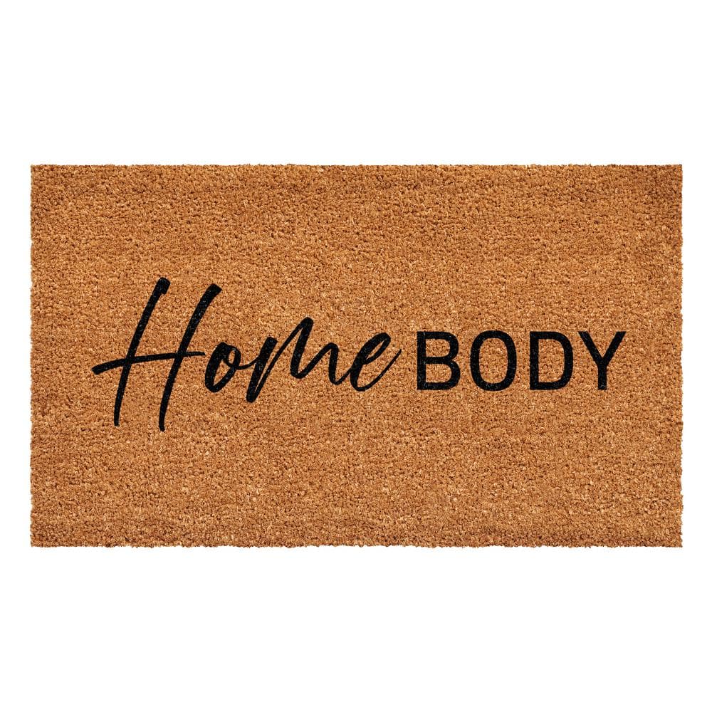 Home Body Doormat, 12″ x 24″ - Hercitys