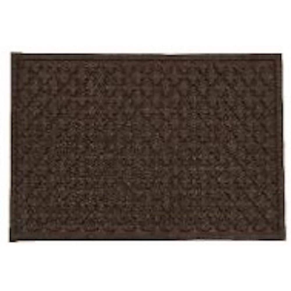 Aqua Thirst Walnut 2.5 ft. x 4 ft. PET Estate Door Mat - Hercitys