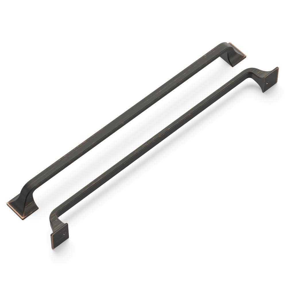 Forge 12 in. (305 mm) Vintage Bronze Cabinet Pull (5-Pack) - Hercitys