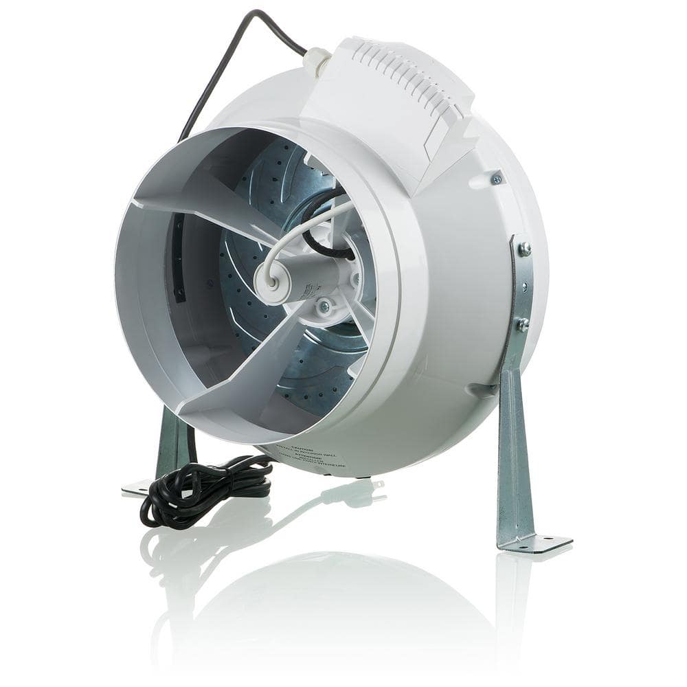 VENTS 837 CFM Power Whole House 12-3/8 in. In-Line Centrifugal Plastic Duct Fan - Hercitys