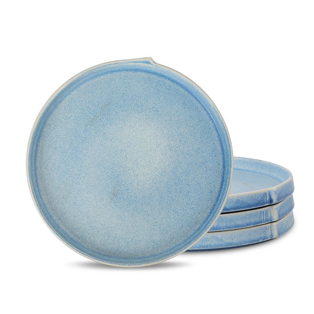 Bao 4-Piece Blue Stoneware Full Set (Service for 4) - Hercitys