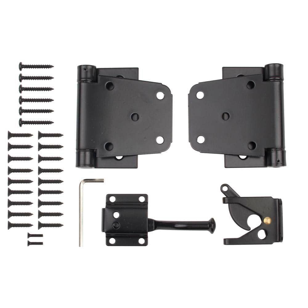 Black Self-Closing Gate Kit - Hercitys