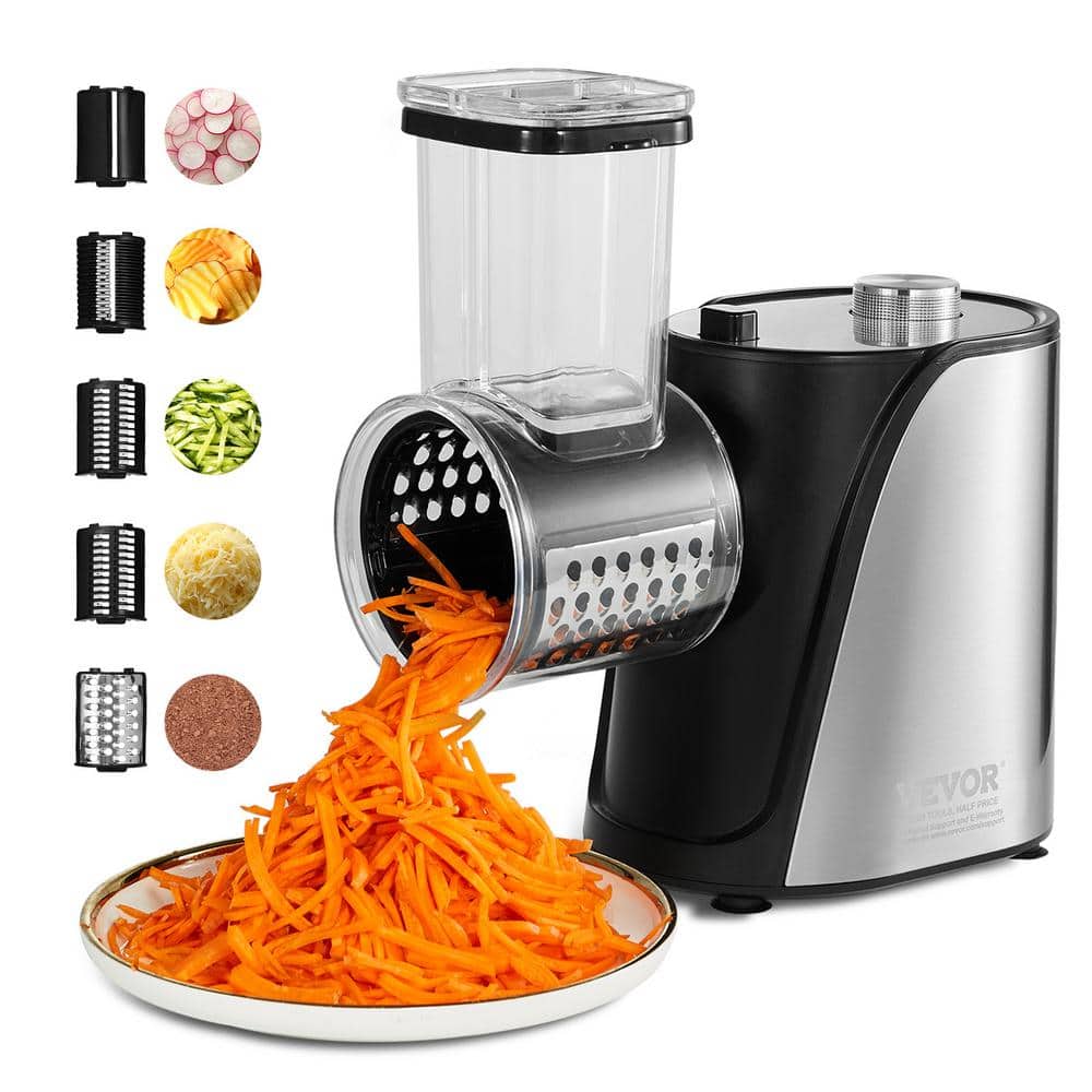 Electric Cheese Grater Salad Maker 250-Watt Salad Shooter Electric Vegetable Slicer Shredder Chopper for Fruits - Hercitys