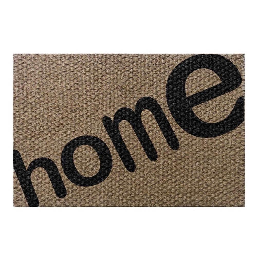 Multicolored 18 in. x 30 in. Outdoor Coir Door Mat - Hercitys