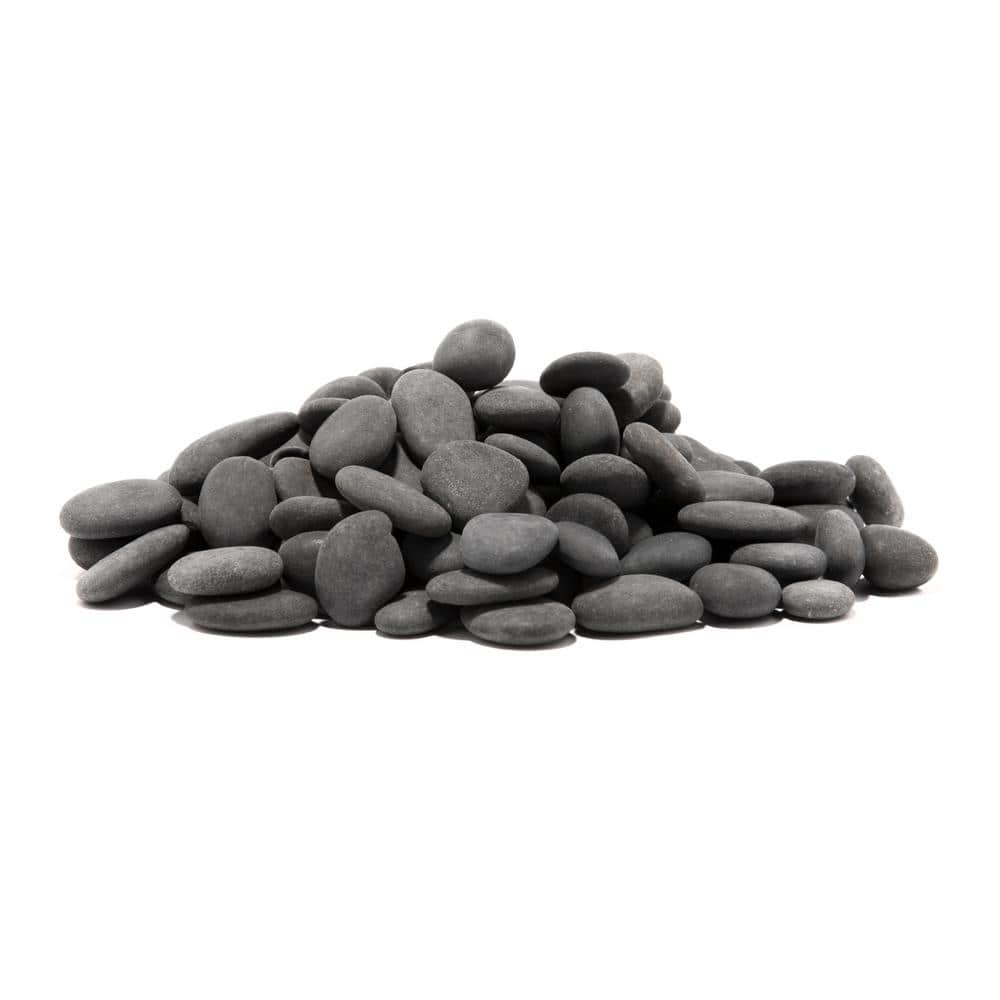 Rainforest 0.25 cu. ft. Grey 1 in. Mini Mexican Beach Pebble - Hercitys