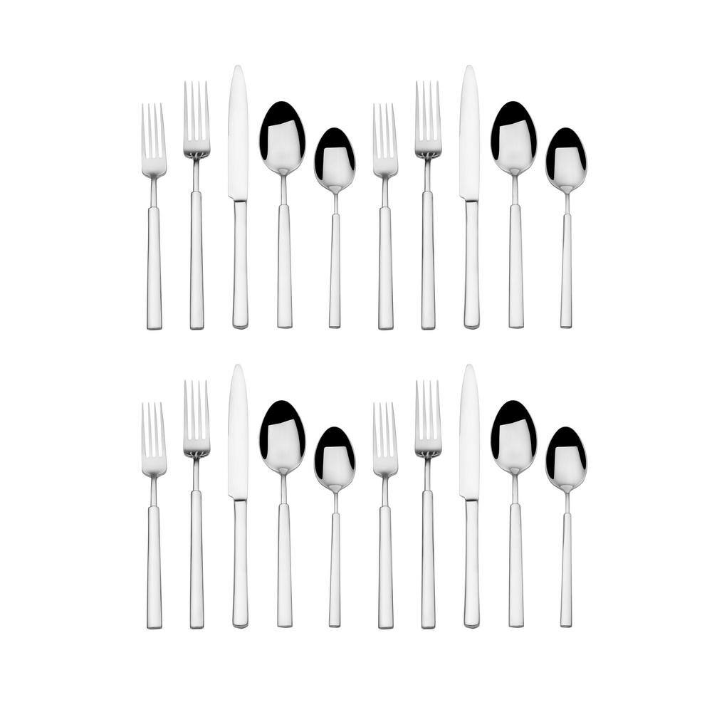 Lucerne 20-pc Flatware Set, Service for 4 Stainless Steel - Hercitys