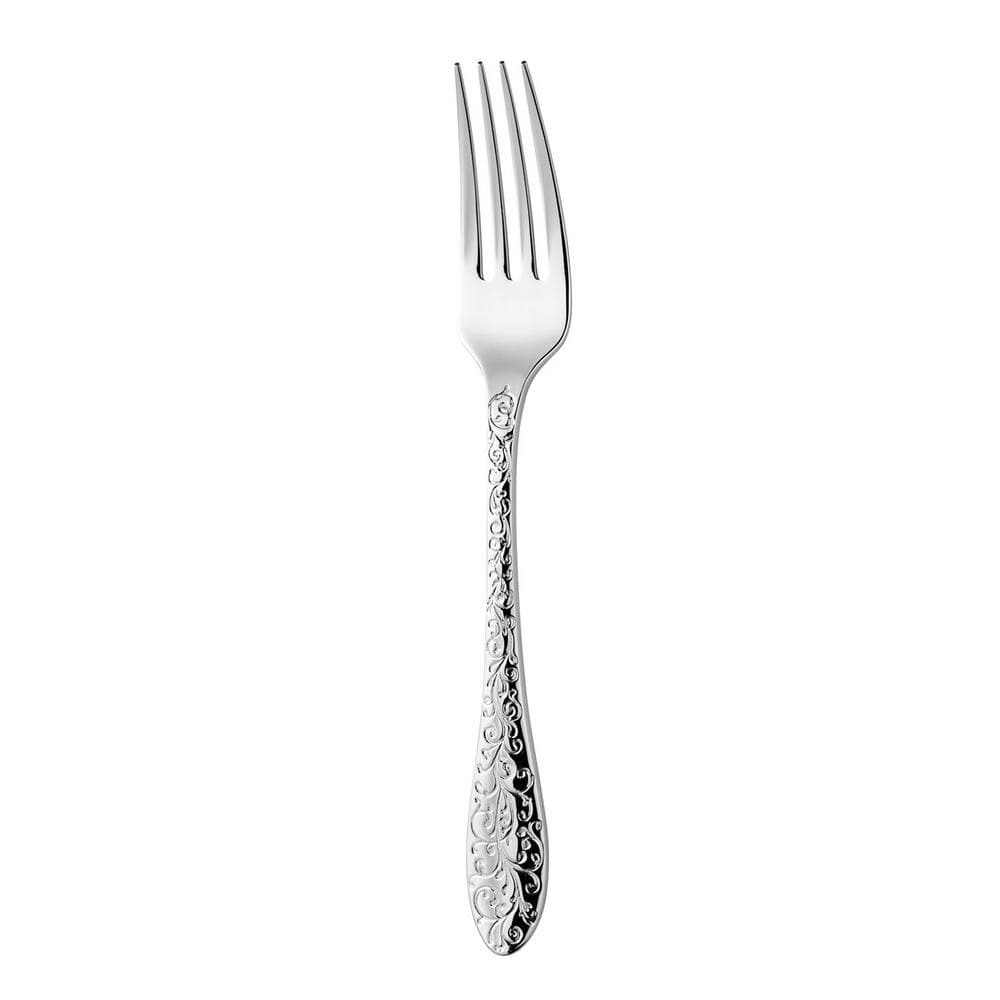 Ivy Flourish 18/10 Stainless Steel Oyster/Cocktail Forks (Set of 12) - Hercitys