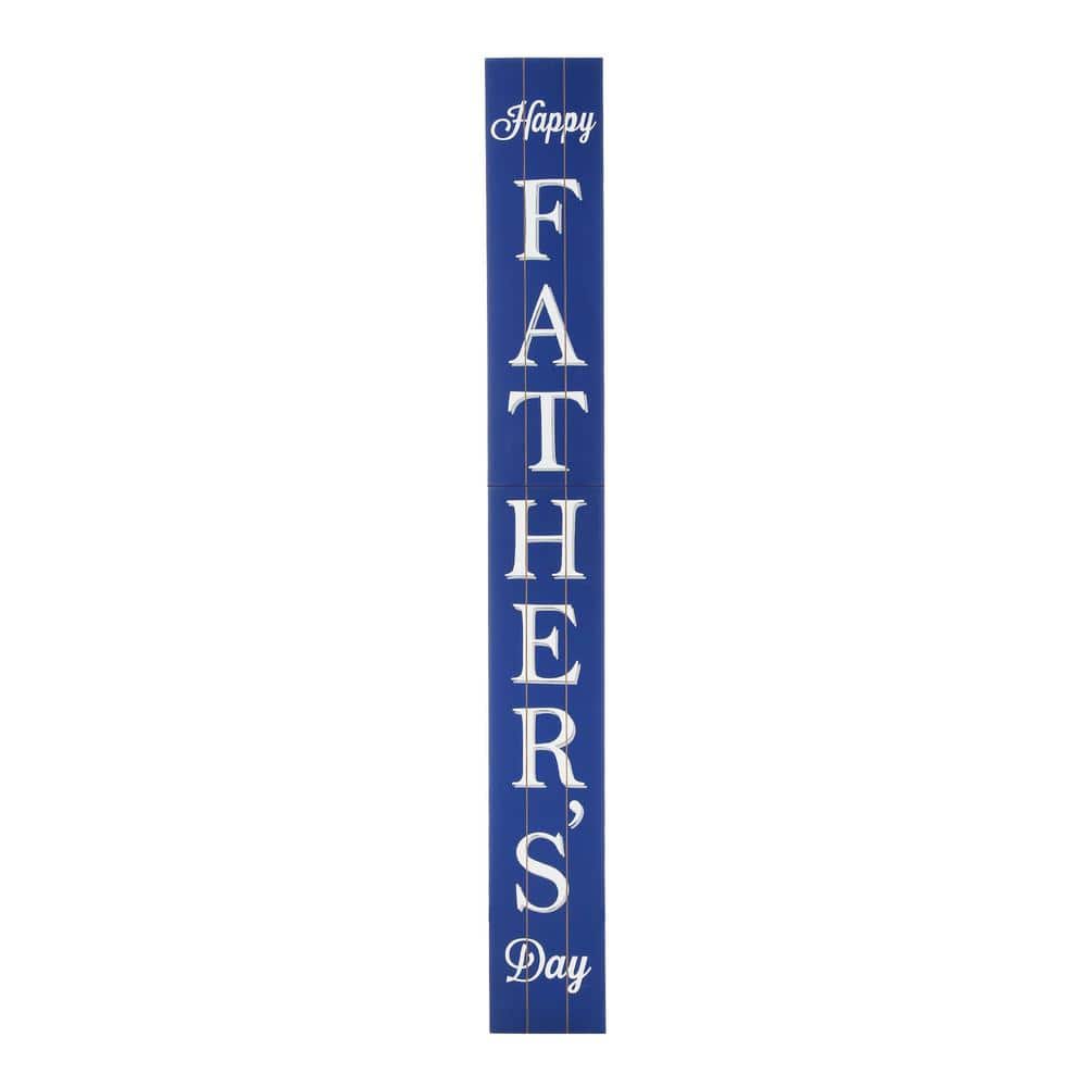 60 in. H Wooden Father’s Day Porch Sign (KD) - Hercitys