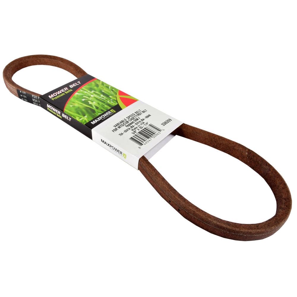 Variable Speed Belt for MTD, Cub Cadet, Troy-Bilt Replaces OEM numbers 754-0241, 954-0241, 954-05040, 754-04057 - Hercitys