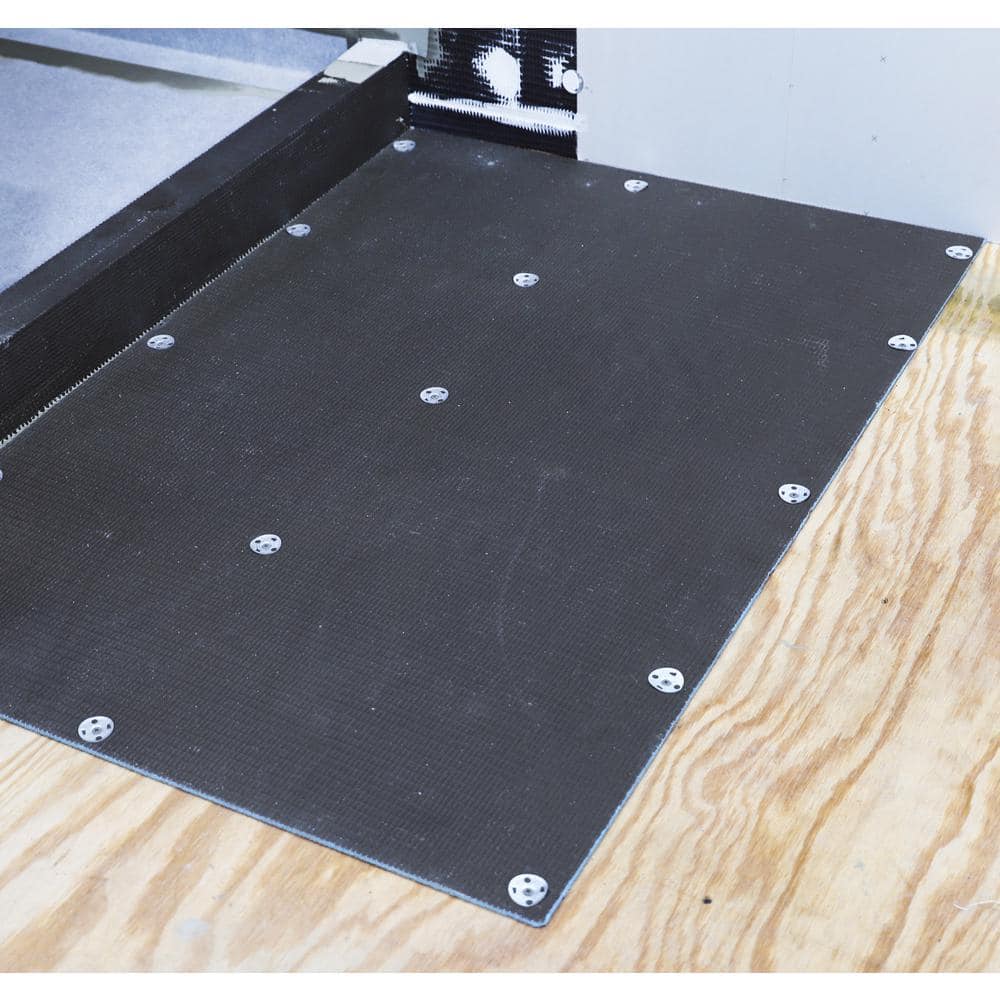 Watershield Shower System 36 in. x 48 in. x 1/4 in. Tile Floor XPS Foam Waterproof Backer Board - Hercitys