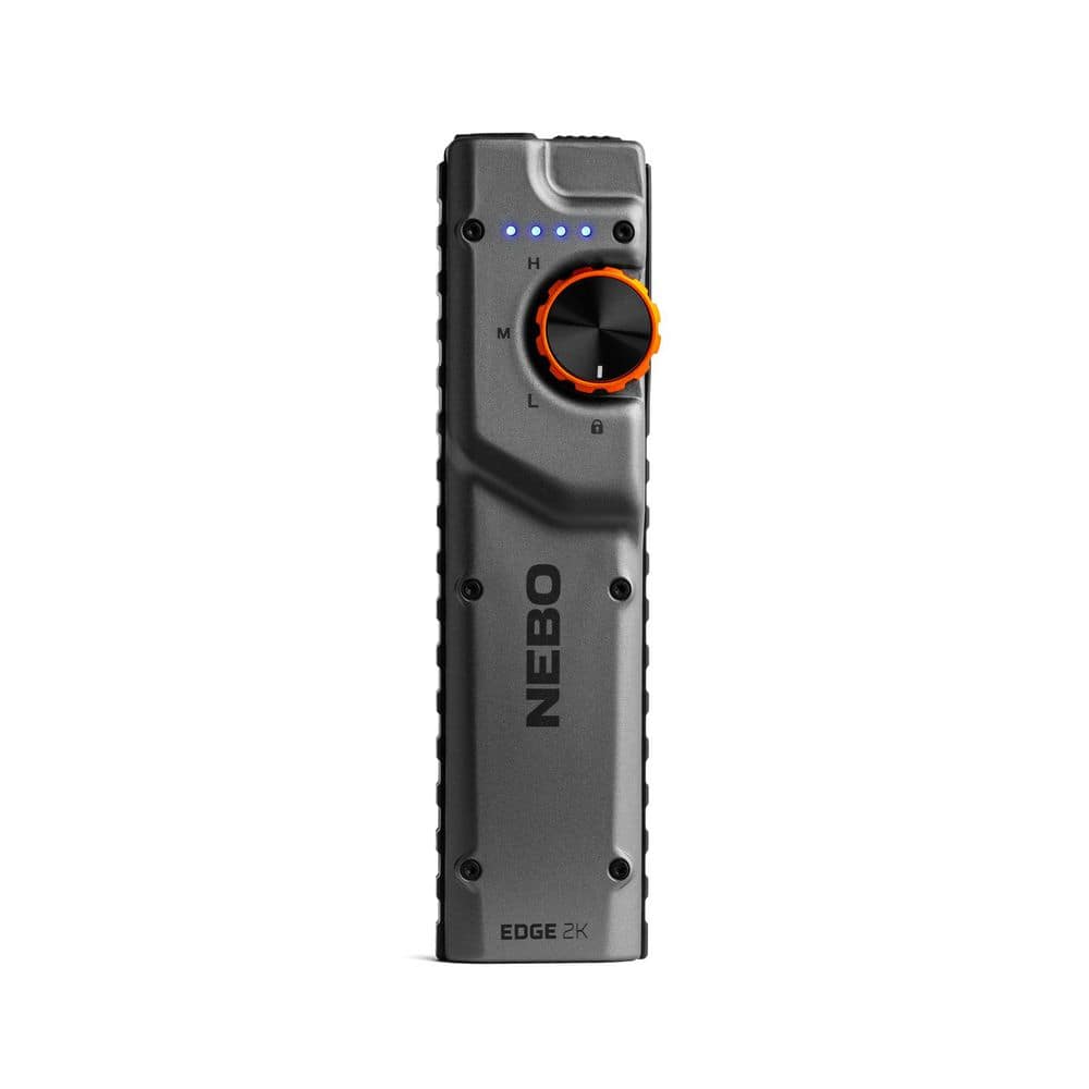 Edge 2000 Lumens RC Battery LED Pocket Flashlight - Hercitys