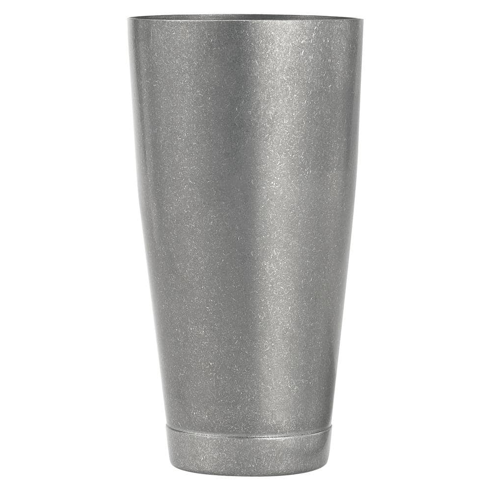 After 5, Shaker Cup, 20 oz, 3-1/2″ dia. x 5-3/8″H, 18/8 SS, Crafted Steel Finish - Hercitys