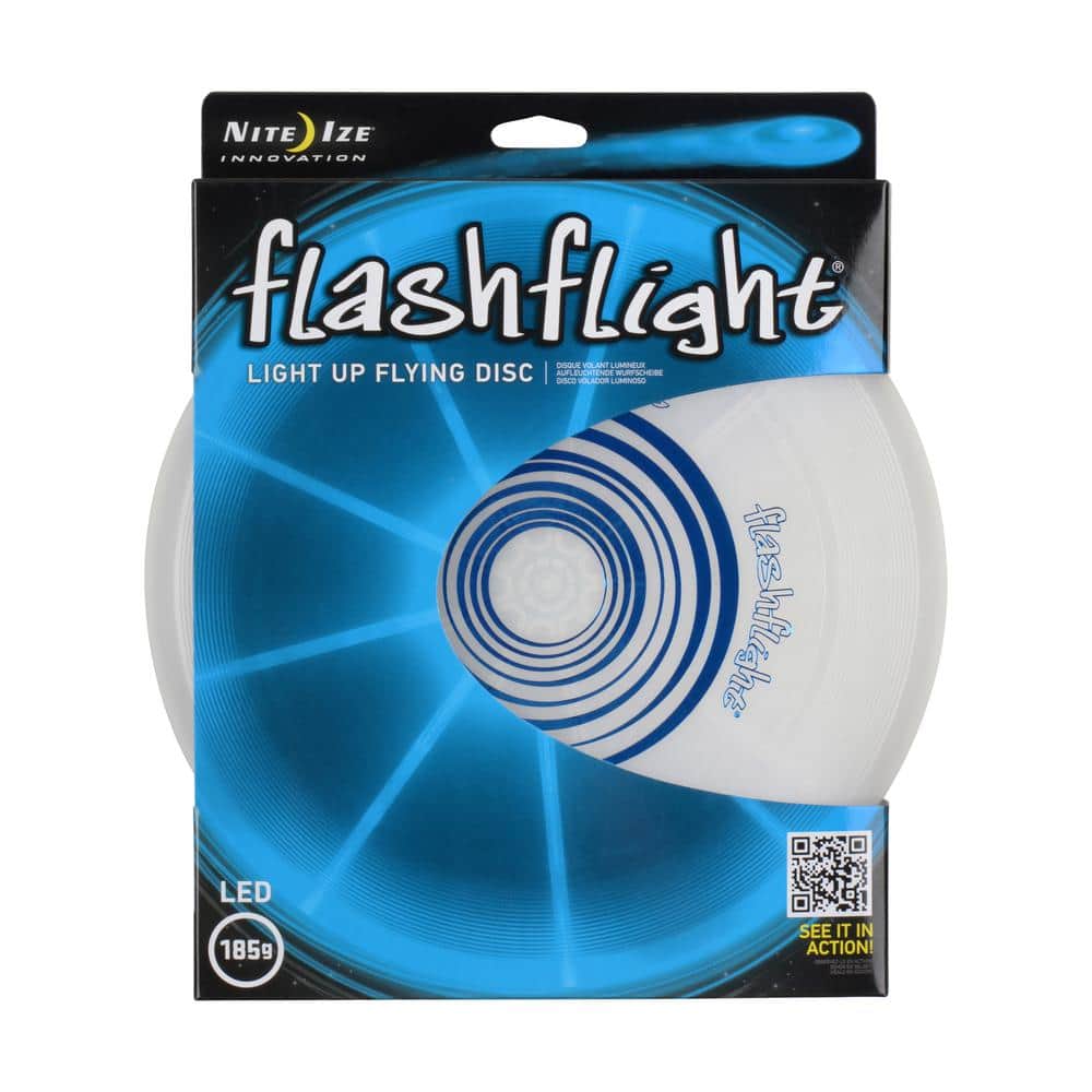 Flashflight LED Light-Up Flying Disc in Blue - Hercitys