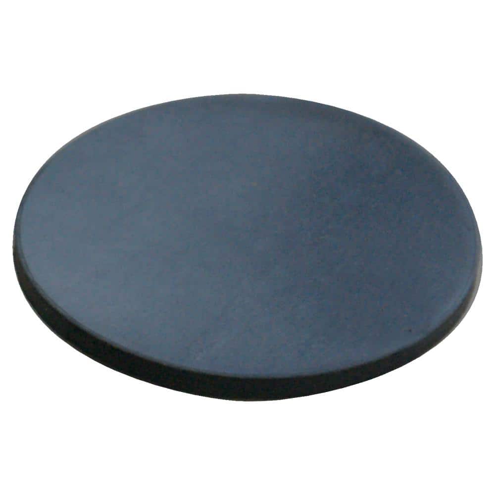 Black in. x 4 in. x 4 in. Disc General Purpose Rubber Sheet 60A-(2-Pack) - Hercitys