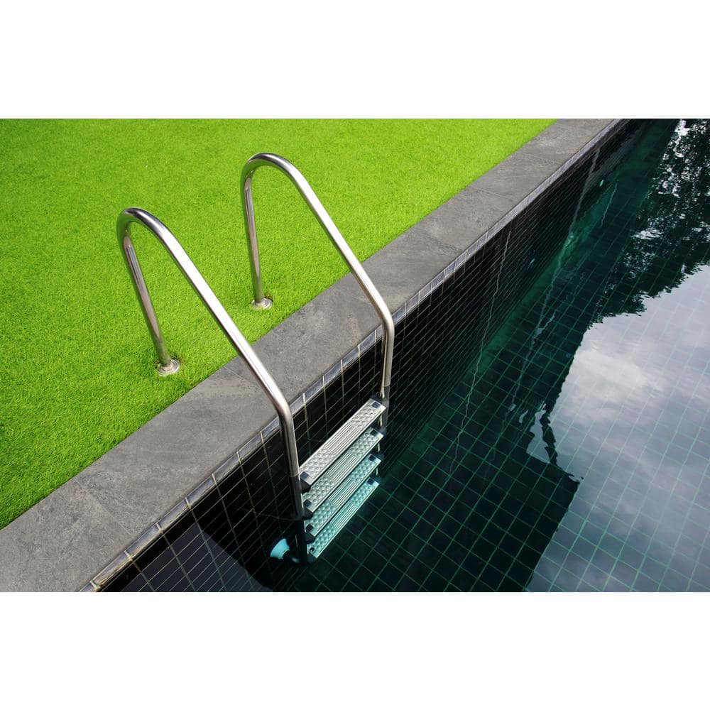Quarzo Gray 2 cm x 13 in. x 24 in. Matte Porcelain Stone Look Pool Coping (4.33 sq. ft./case) - Hercitys