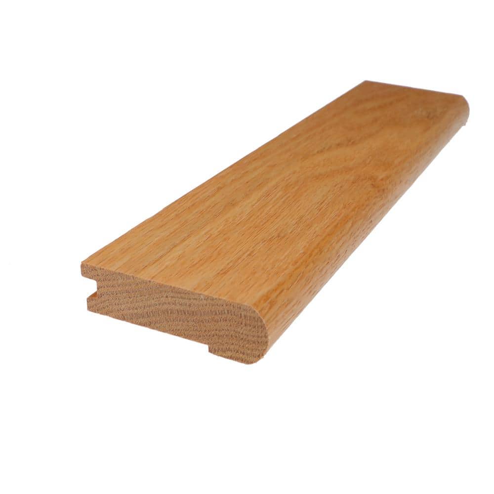 Aconite 0.75 in. Thick x 2.78 in. Wide x 78 in. Length Hardwood Stair Nose - Hercitys