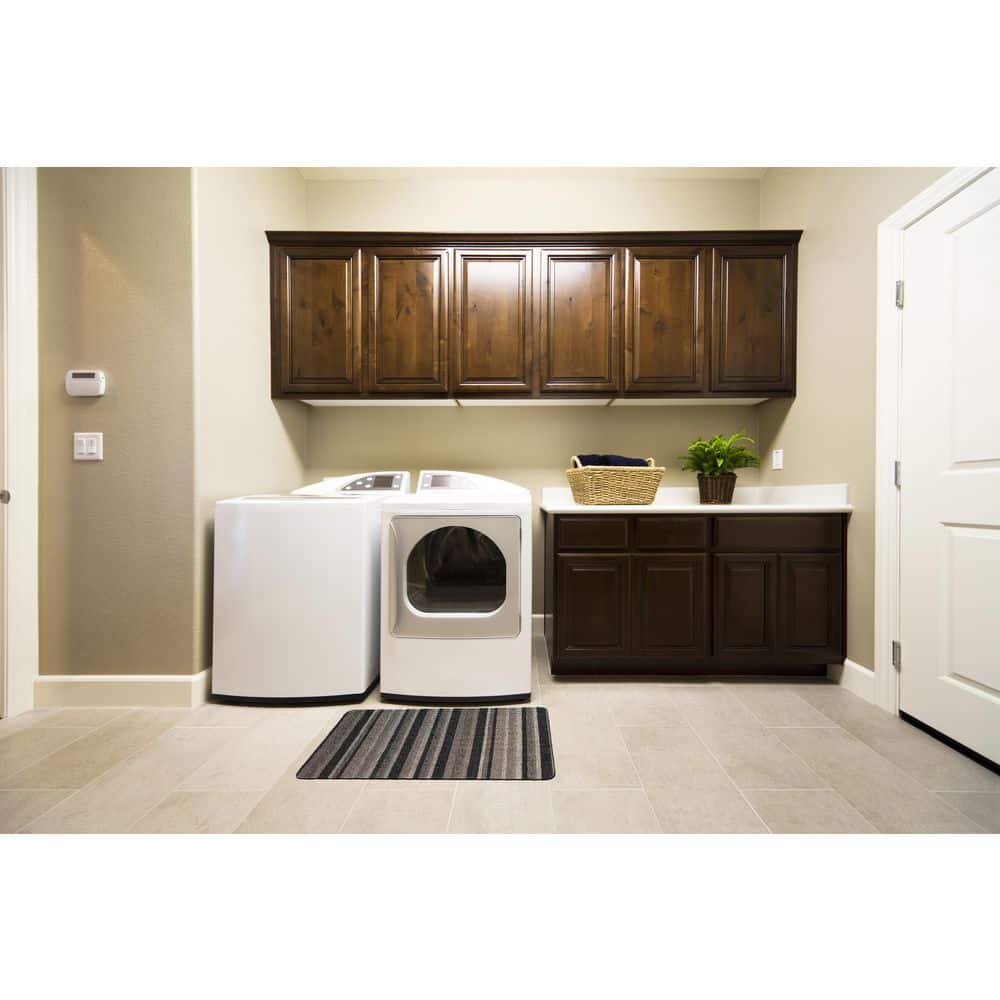 Madison Mills Brown 20 in. x 36 in. Anti-Fatigue and Anti-Microbial Utility Mat - Hercitys