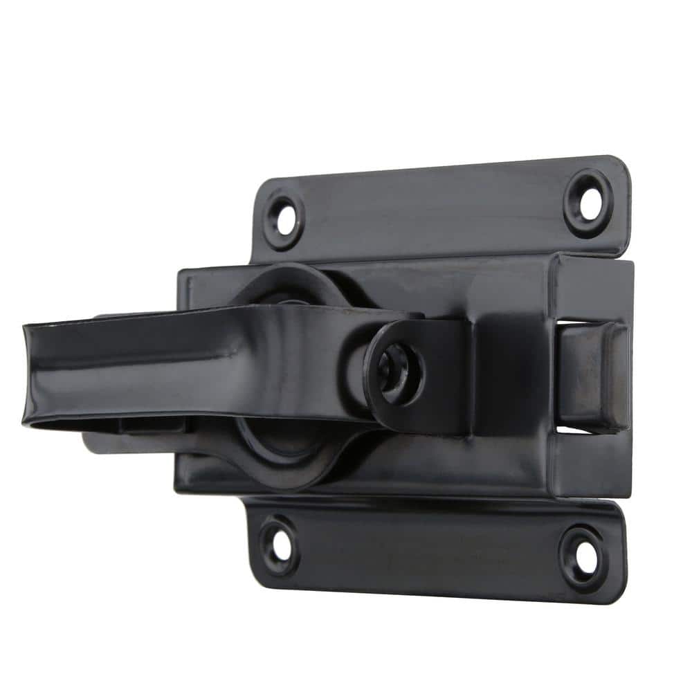 Black Swinging Door Latch - Hercitys
