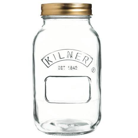 Canning Glass Canning Jar 34 oz. – (Set of 6) - Hercitys