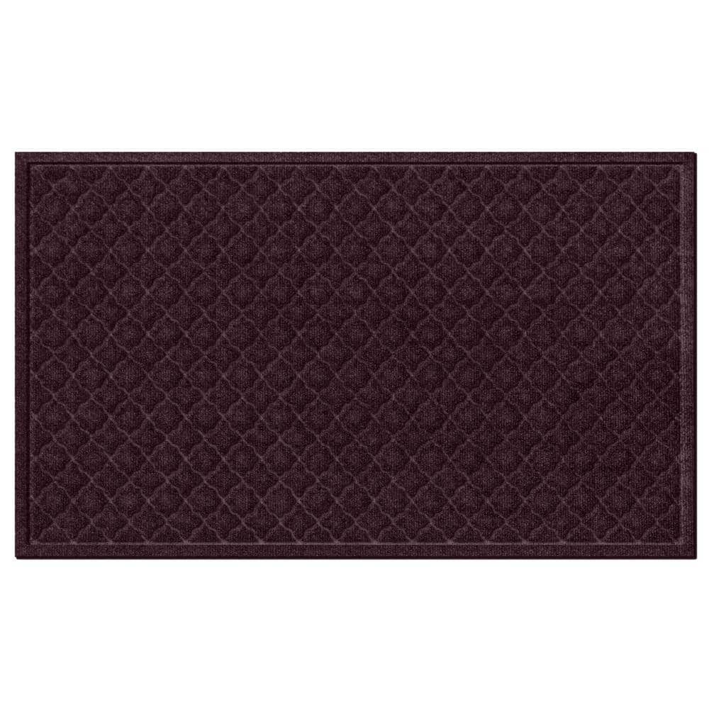 Waterhog Cordova 45 in. x 70 in. PET Polyester Indoor Outdoor Mat Bordeaux - Hercitys