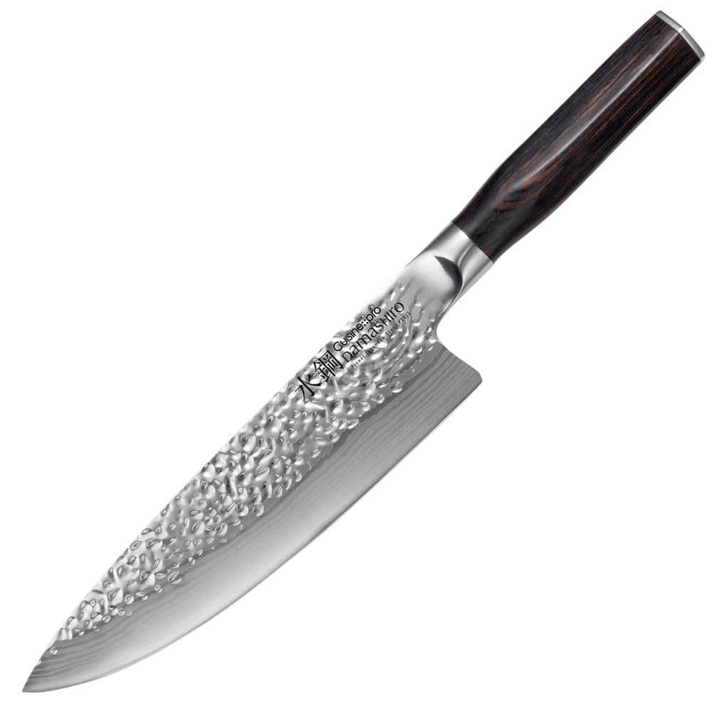 DAMASHIRO EMPEROR 8 in. Stainless Steel Full Tang Chef’s Knife - Hercitys