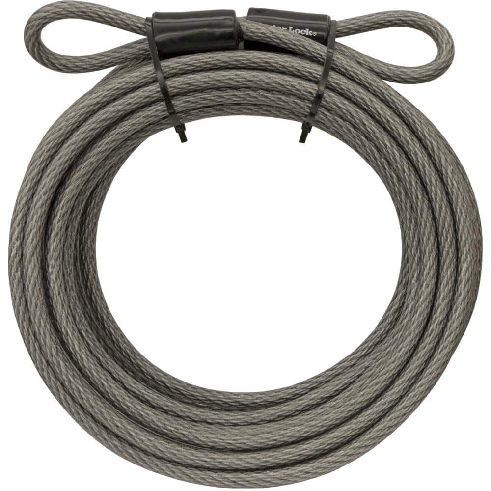 Steel Cable with Looped Ends, 30 ft. Long - Hercitys