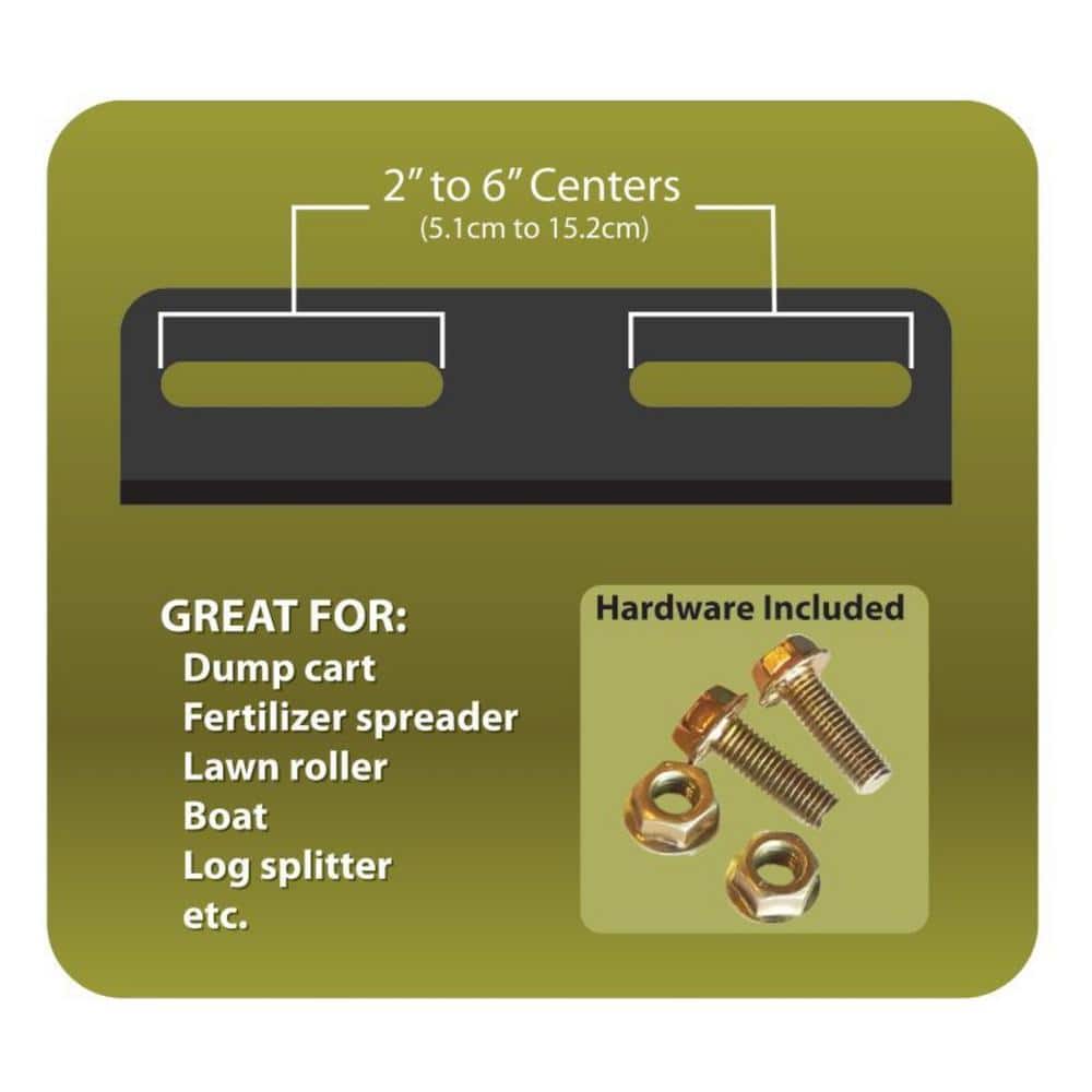 Z-Hitch Zero-Turn Hitch Plate - Hercitys