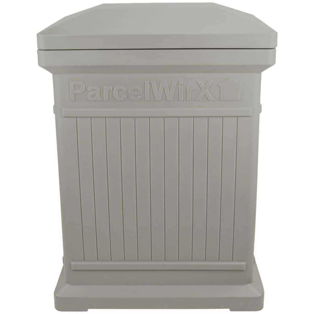 ParcelWirx Prestige Pewter Vertical Package Delivery Box - Hercitys