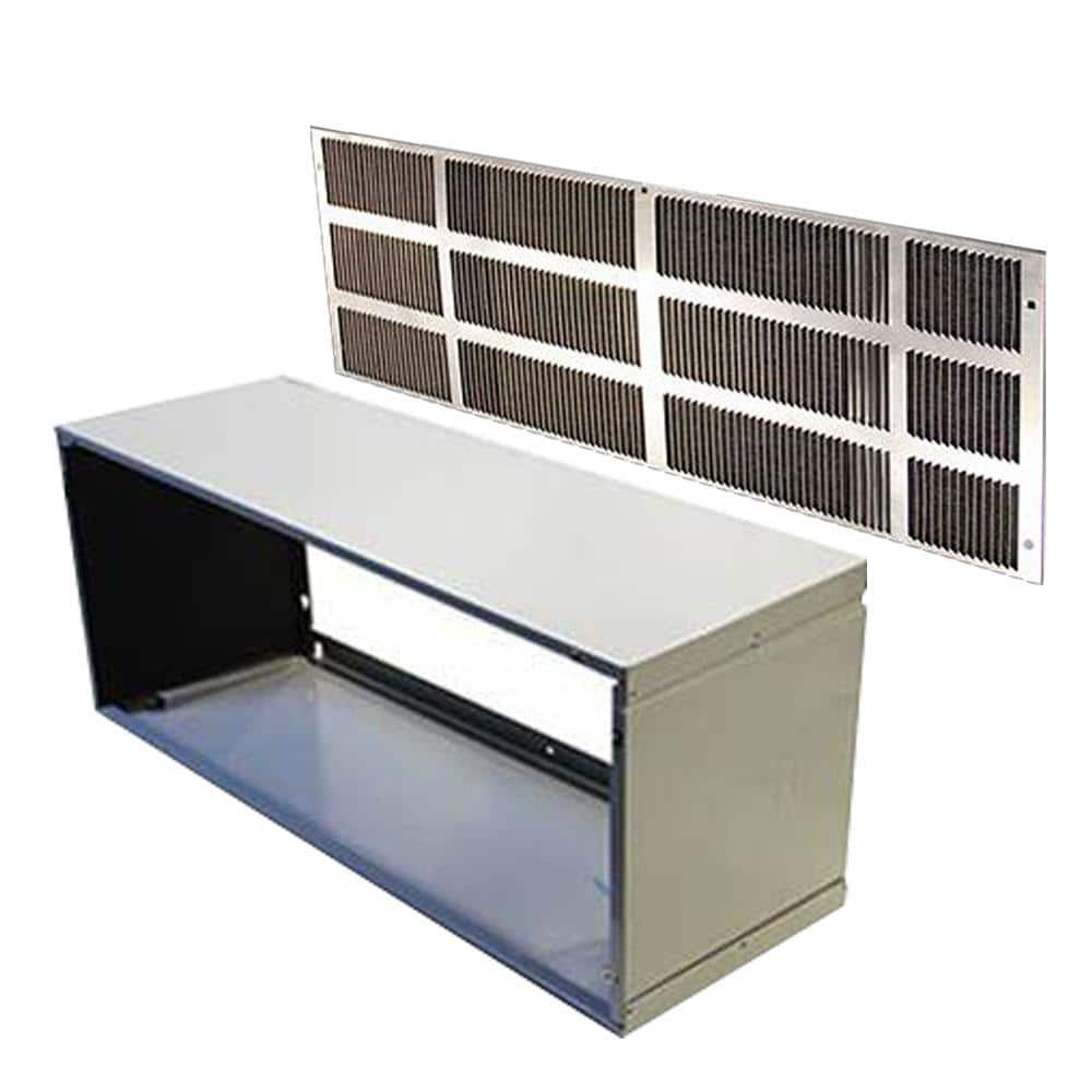 Standard Size Insulated PTAC Sleeve Plus Grill Combo Plus Drain Kit - Hercitys