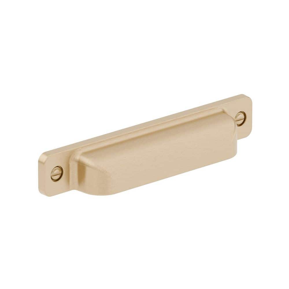 Torino Collection 5-1/16 in. (128 mm) Classic Champagne Bronze Cabinet Cup Pull - Hercitys