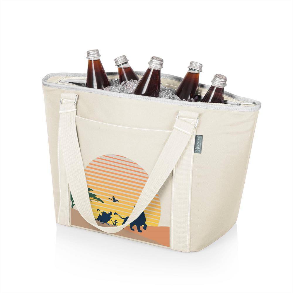 9 Qt. 24-Can Lion King Topanga Tote Cooler in Sand - Hercitys