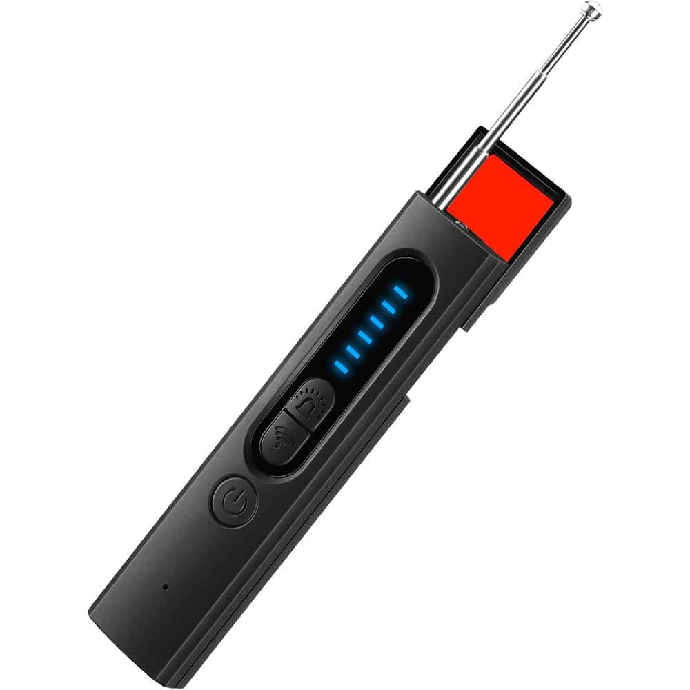 Hidden Camera Detectors, Listening Device Detector, GPS Tracker Detector, 5-Levels Sensitivity 4 Modes, 30H Working Time - Hercitys