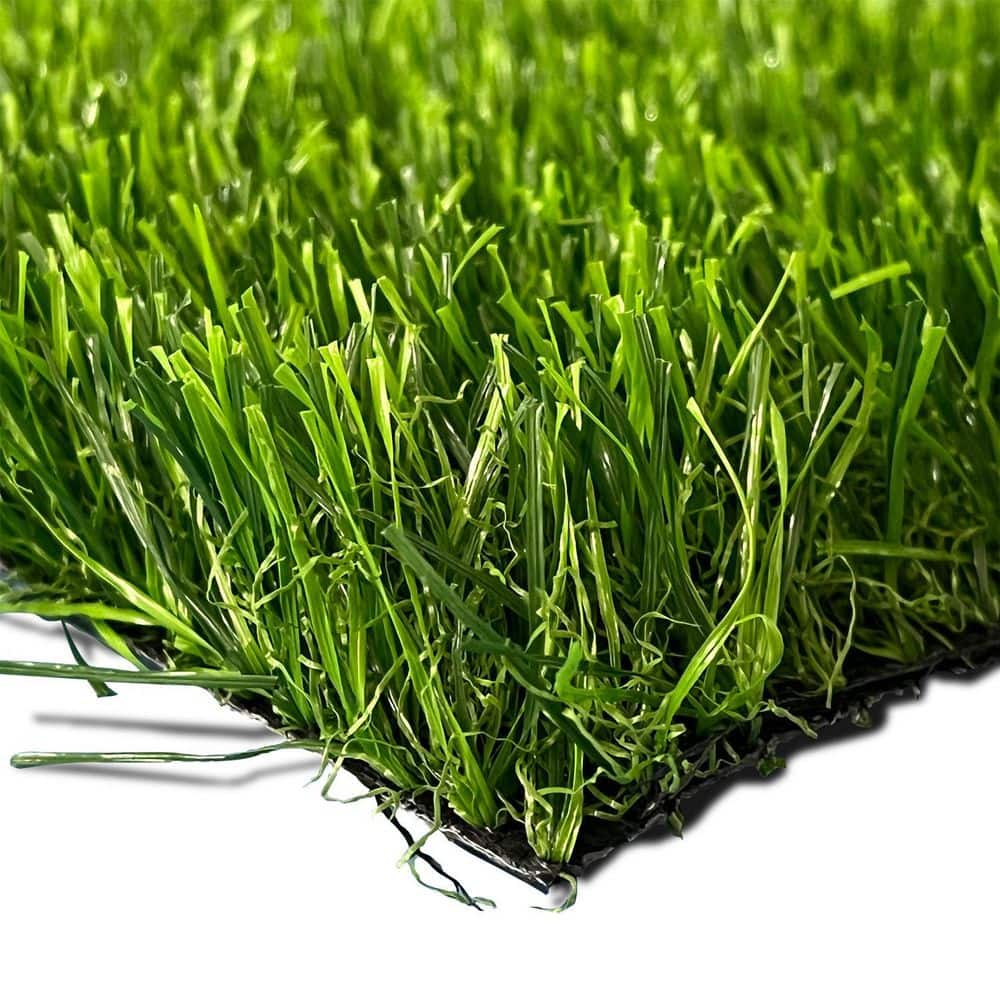 6 ft. x 8 ft. Green Artificial Grass Carpet 1.18 in. Mat for Outdoor Garden Landscape Balcony Dog Grass Rug - Hercitys