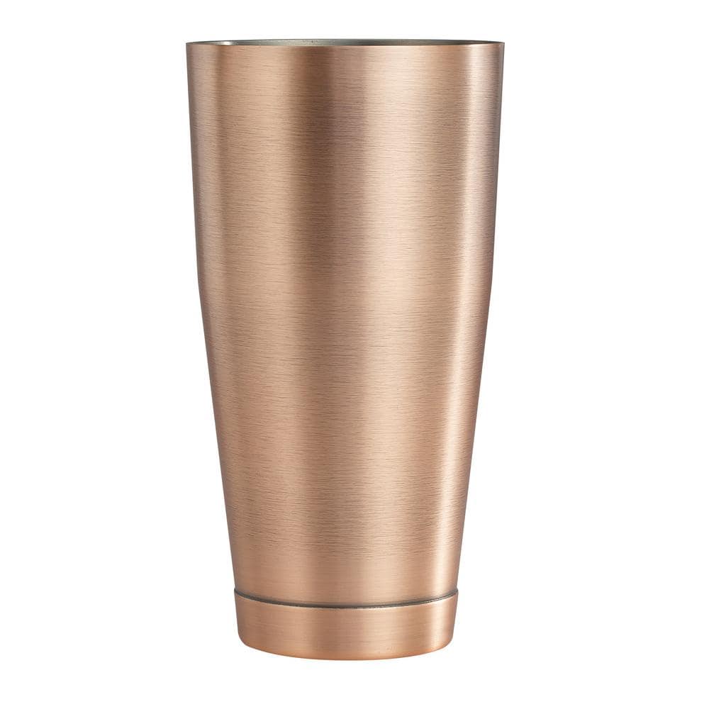 After 5, Shaker Cup, 28 oz, 3-5/8″ dia. x 7″H, 18/8 SS, Antique Copper Finish - Hercitys