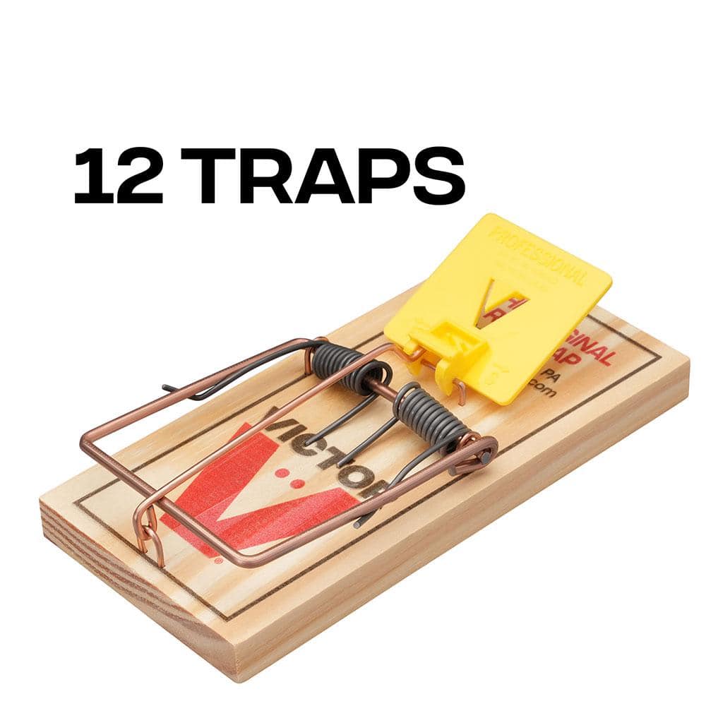 Professional Expanded Trigger Rat Trap (12-Pack) - Hercitys