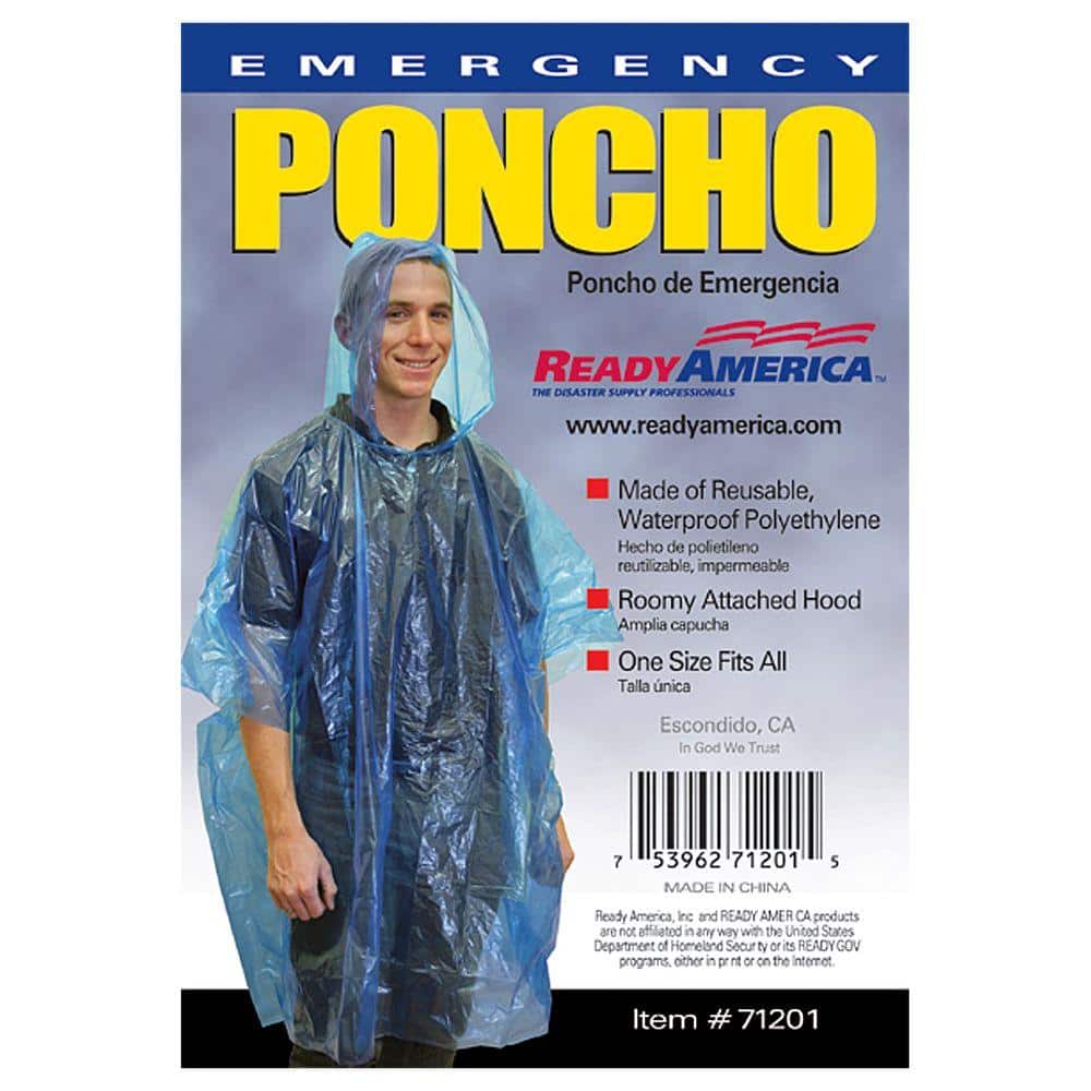 Emergency Poncho (50-Pack) - Hercitys