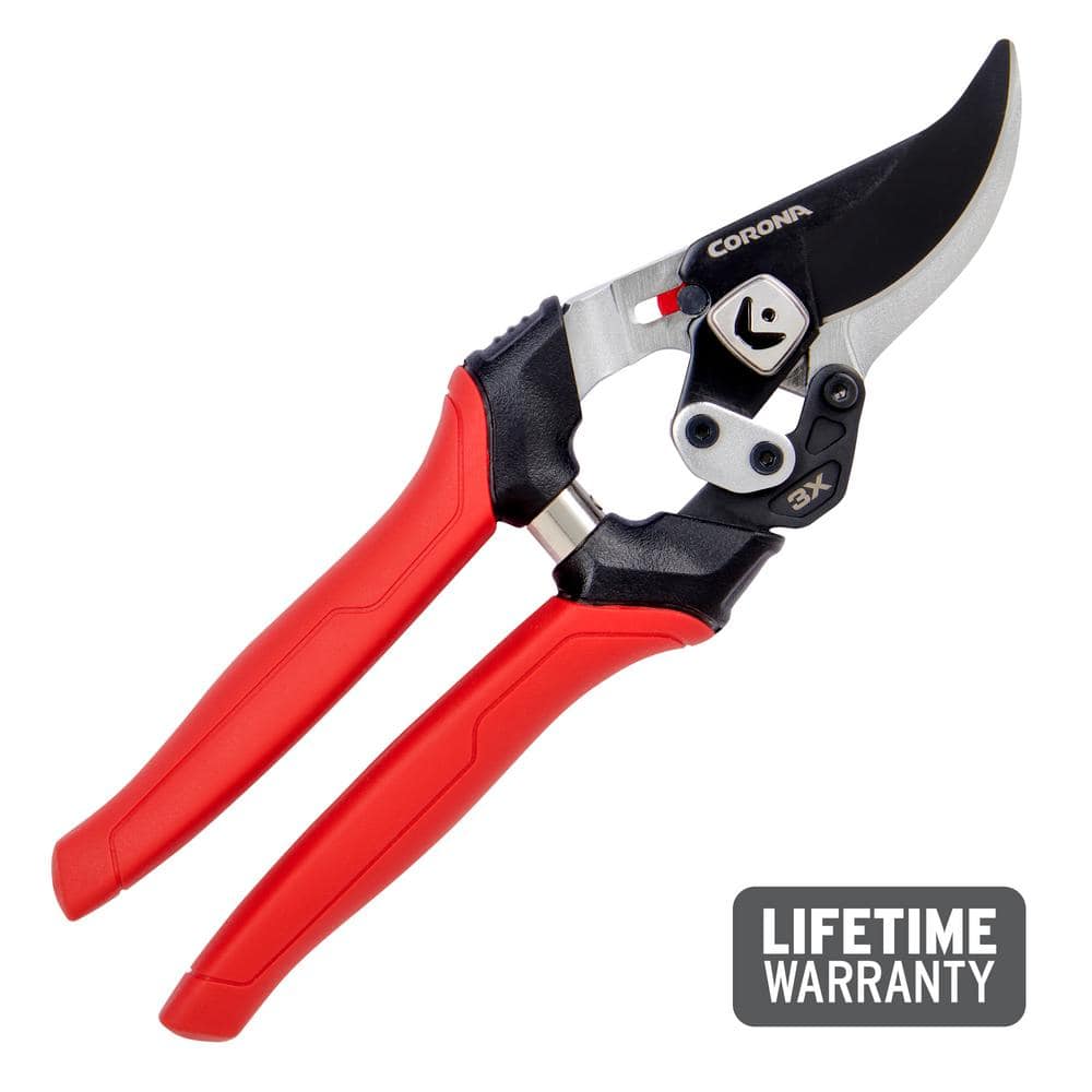 Multi-Link 3/4 in. Cut Capacity High Carbon Steel Non Stick Blade Bypass Pruner - Hercitys
