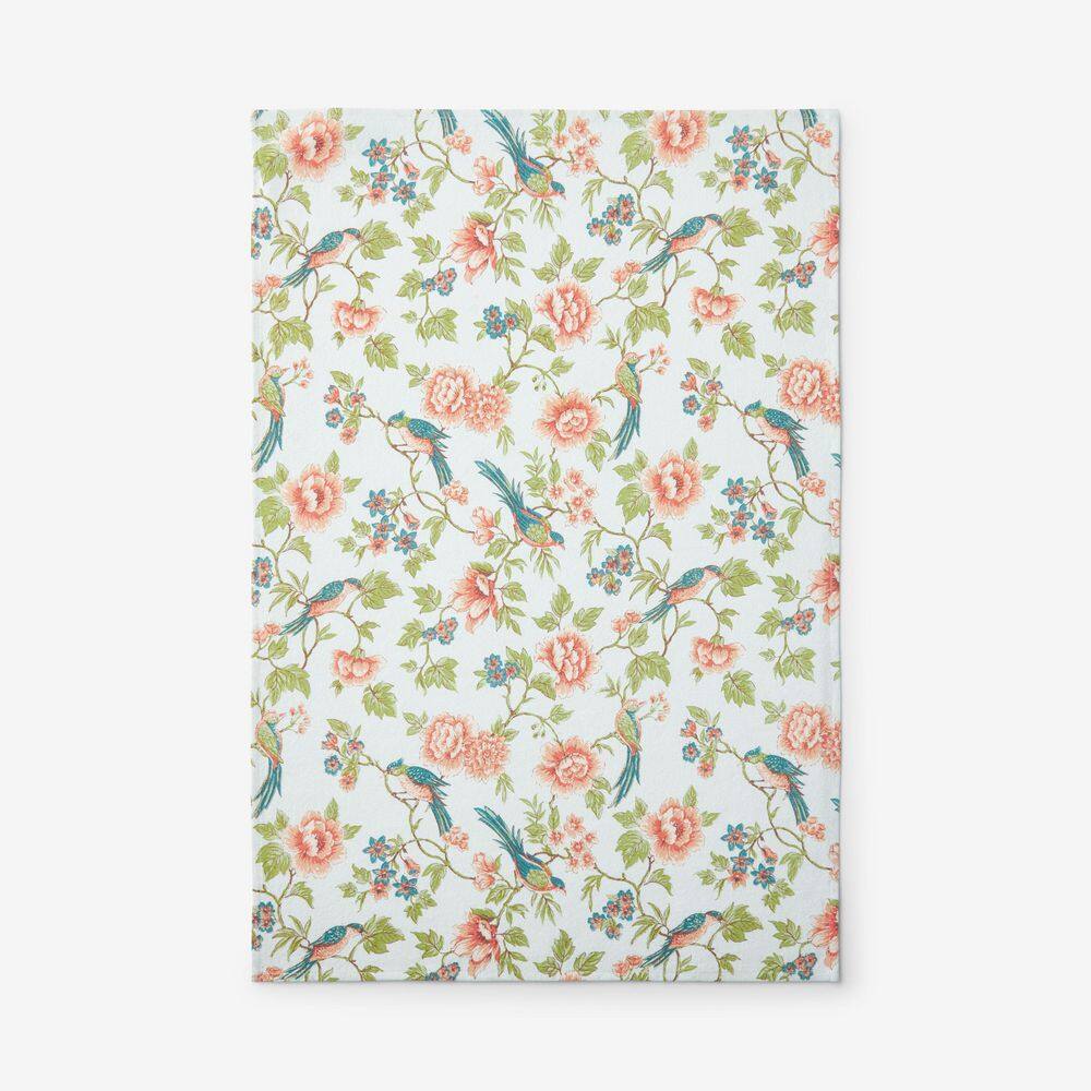 Company Cotton Spring Birds Green Tea Towel - Hercitys